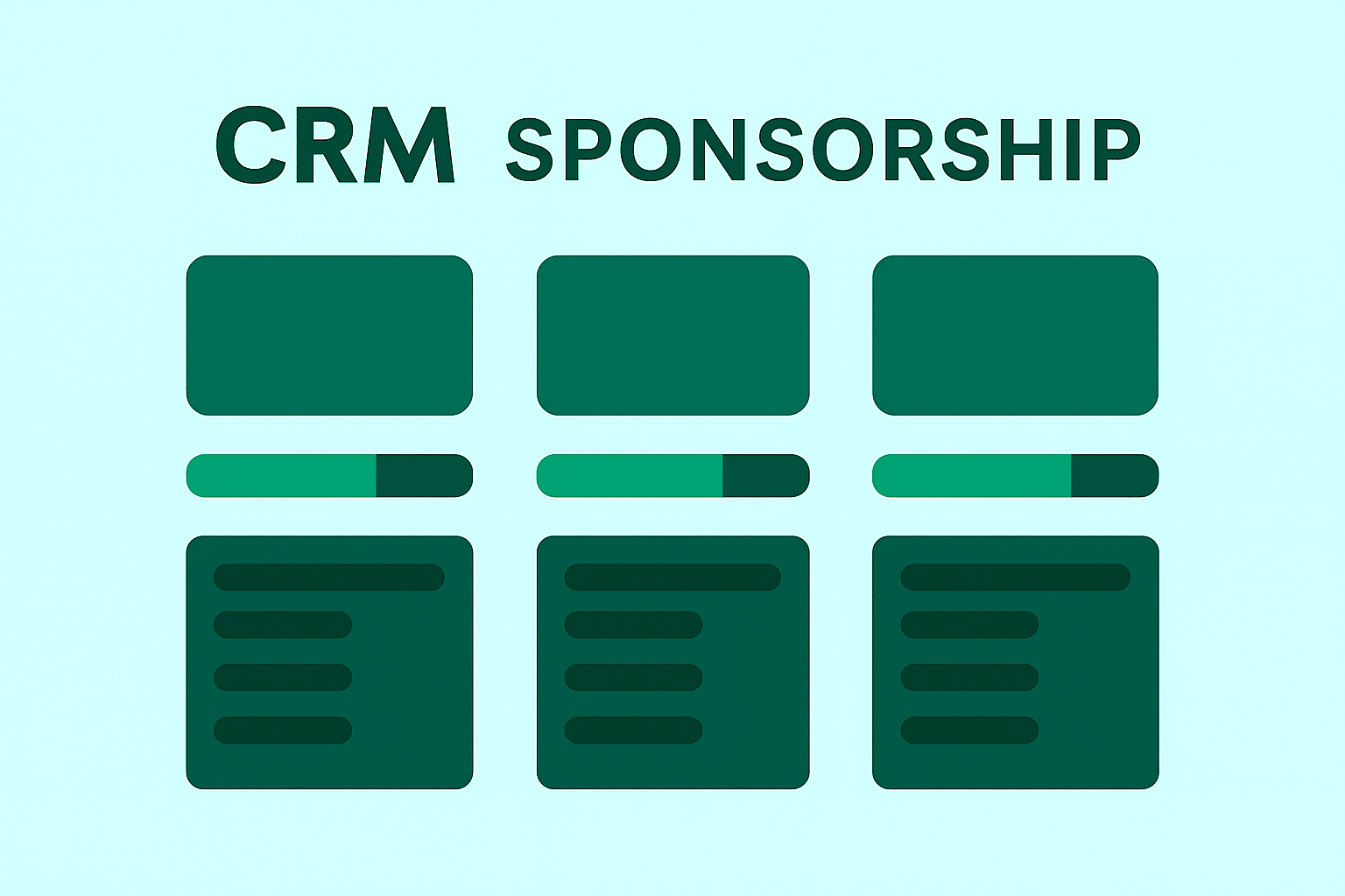 CRM para la gestión de patrocinadores: control y claridad