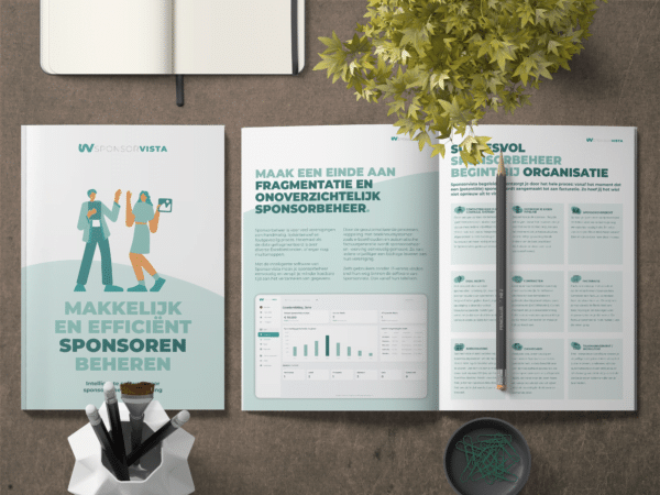 Brochure over sponsoring en sponsorwerving.
