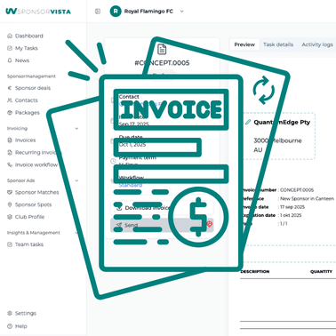 Sponsorinvoice
